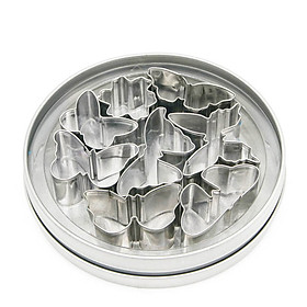 BỘ 8 KHUÔN LÀM BÁNH HÌNH CON BƯỚM CUTLERY-PRO 20MM