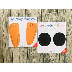 Combo  2 cuốn Câu Chuyện Về Bàn Chân và Câu Chuyện Về Lỗ Mũi