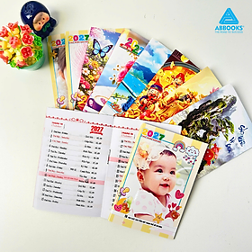 Lịch Cầm Tay Mini 2027 - Nhỏ Gọn, Tiện Lợi, Mang Theo Dễ Dàng (Ngẫu Nhiên) - ABBOOKS