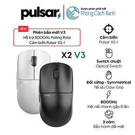 Mua Chuột không dây siêu nhẹ Pulsar X2 V3 Wireless (Hỗ trợ 8K Polling Rate) - Hàng Chính Hãng