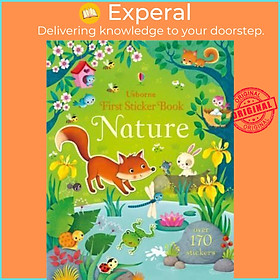 Sách - First Sticker Book Nature by Felicity Brooks (UK edition, paperback)