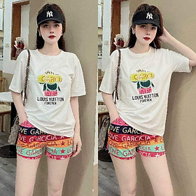SÉT BỘ THỂ THAO FORM RỘNG PHỐI HỌA TIẾT SIÊU HOT