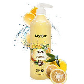 Sữa tắm Kitsetsu Sáng da dưỡng ẩm - Yuzu, 950ml