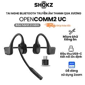 Mua Tai nghe Bluetooth truyền âm thanh qua xương Shokz OPENCOMM2/OPENCOMM2 UC - Hàng Chính Hãng