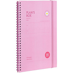 Sổ Tay Ghi Chép Gáy Lò Xo 60 Trang Khổ B5 Deli - 24201