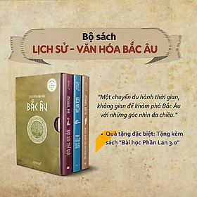 Sách –  Bộ Sách Lịch Sử Văn Hóa Bắc Âu (3 Cuốn Kèm Hộp) – Tặng Ngay 01 Cuốn Sách – Bài Học Phần Lan 3.0