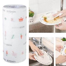 Disposable Cloth-like Dish Cleaning Towels, Household Clean Tissue Paper Tool