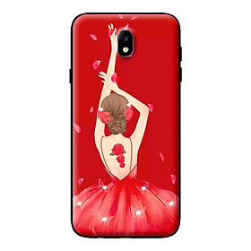 Ốp in cho Samsung Galaxy J7 Plus Cô Gái Múa - Hàng chính hãng