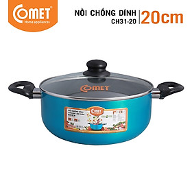 Mua Nồi chống dính Ceramic an toàn Comet CH31-20 - Hàng Chính Hãng