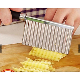 Mua Dao cuộn sóng thái lát củ quả giá rẻ - Dao thái khoai tây  cà rốt  dưa chuột kiểu lượn sóng
