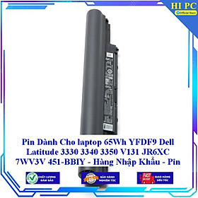 Pin Cho laptop Dell Vostro V131 141 13Z 14Z V131R V131D INSPITION N411 N311 N311Z 14Z N411z - Hàng Nhập Khẩu 