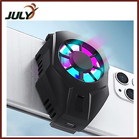 Mua Quạt tản nhiệt điện thoại L01 có sò lạnh và đèn led 7 màu cực đẹp phù hợp với mọi điện thoại - JL