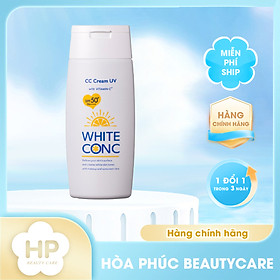Kem Chống Nắng Nâng Tone Dưỡng Trắng Sáng Da White Conc White CC UV2 (Cream) 75g