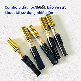 Bộ Lọc 5 Sản Phẩm Tái Sử Dụng Tiện Lợi Dùng Cho Tất Cả Các Size Thông Thường & Trung Bình & Nhỏ [Jet Mèo.Esse,Caraven Demi ,Sài Gòn Nhỏ ,Thăng Long Dẹt..] 