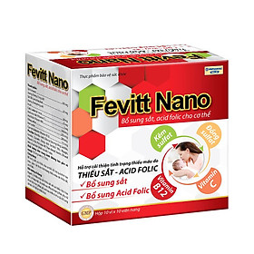 Viên uống bổ máu Fevitt Nano 4 mắt bổ sung Sắt