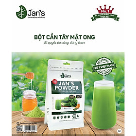 Bột Cần Tây Mật Ong Jan s bao bì mới 20 gói tiện dụng