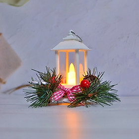 Mua Nến Điện Tử Hình Ngôi Nhà Cổ Nến Trang Trí Giáng Sinh Noel