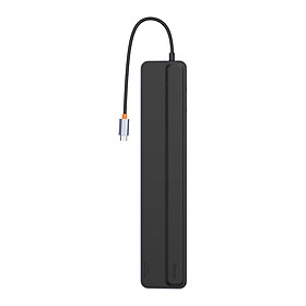 Mua Hub Mở Rộng Đa Năng Baseus EliteJoy Gen2 11-Port Type-C HUB Adapter Cho Laptop Macbook iPad Pro ( Type-C to HDMI/ VGA/ USB 3.0/ Card Reader/ RJ-45/AUX 3.5mm )(Hàng chính hãng)