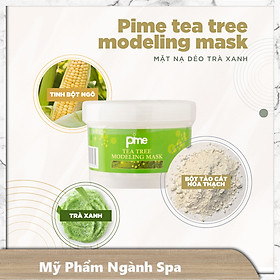 MẶT NẠ DẺO TRÀ XANH PIME TEA TREE MODELING MASK HÚT VÀ KIỀM DẦU KIỂM SOÁT MỤN KHÁNG VIÊM 25G