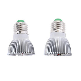 2 Pcs E27 8/10W Full  LED Grow Light Bulb for Indoor Plant Grow LED