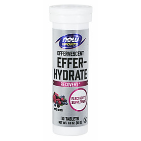 Effer-Hydrate Effervescent Mixed Berry | VIÊN BÙ KHOÁNG PHỤC HỒI NHANH, Sử dụng cho người luyện tập thể thao (Hương Dâu Rừng - 10 Viên xủi)