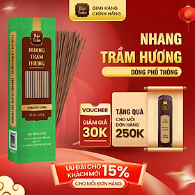 Nhang Trầm – Hộp Xanh Lá 600g | Bảo Trầm | Thơm Dịu, Không Hóa Chất, Dùng Cúng Lễ