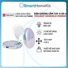 Đèn Gương Trang Điểm Cầm Tay Yeelight C20 4 Trong 1 YLODJ-0029 , tích hợp sạc dự phòng - Hàng Chính Hãng