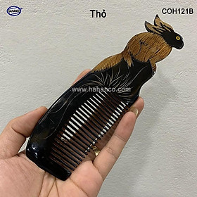 Lược sừng trâu 12 con giáp (Size: L-18cm) ️Quà tặng ý nghĩa cho bạn bè, người thân
