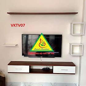 Mua Bộ Kệ Ti Vi Treo Tường Trang Trí  VKTV07 - Nội Thất Lắp Ráp