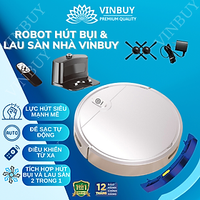 Mua ROBOT HÚT BỤI VÀ LAU SÀN 2 TRONG 1 VINBUY – HÀNG CHÍNH HÃNG