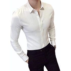 Áo Sơ Mi Nam Trắng Trơn