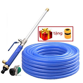 Bộ Dây và Vòi Phun Xịt Nước Rửa Xe,Tưới Cây Loại 15m   657576