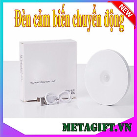 Mua Đèn led cảm ứng tích điện sạc pin tiện lợi  đèn ngủ cảm biến chuyển động thông minh giá rẻ