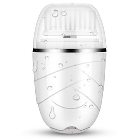 Máy Rửa Mặt Mini Tiện Lợi 3 Trong 1 – 3 Đầu Cọ Lựa Chọn - Tẩy Trang - Rửa Mặt - Làm Sạch Sâu - Loại Bỏ Bụi Nhờn Trong Lỗ Chân Lông