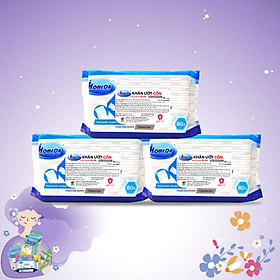 Combo 3 Gói Khăn ướt kháng khuẩn có cồn cao cấp iHomeda ( 80 Miếng/ Gói) - Combo 3 of iHomeda premium anti-bacteria alcohol wipes ( 80 sheets per packpage)