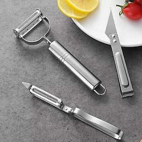 Mua Set 3 món dao inox nạo sợi - nạo rau củ quả đa năng