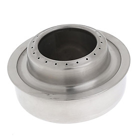 Portable Mini Stainless Steel Alcohol Stove Ultra-light Spirit Burner for Outdoor Camping Picnic Survival