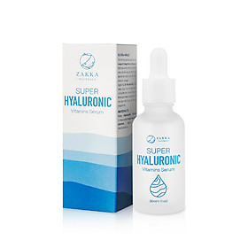 Tinh chất (Serum) Cấp Nước Phục Hồi Da - Super Hyaluronic Serum 30ml - Zakka Naturals