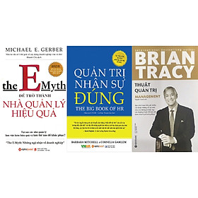 Bộ Sách Cách Quản Lý Nhân Sự Hiệu Quả Cao Nhất ( Để Trở Thành Nhà Quản Lý Hiệu Quả + Quản Trị Nhân Sự Đúng + Thuật Quản Trị ) tặng kèm bookmark Sáng Tạo