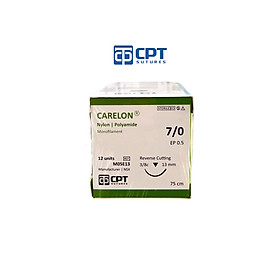 Chỉ phẫu thuật không tiêu CPT Carelon Nylon số 7 0 - M05E13