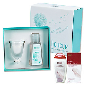 Cốc Nguyệt San BeU Cup và DDVS BeU Care, đạt chuẩn FDA & 100% silicone nhập khẩu Đức (Wacker)