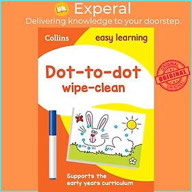 Sách - Dot-to-Dot Age 3-5 Wipe Clean Activity Book - Ideal for Home Lea by Collins Easy Learning (UK edition, paperback)