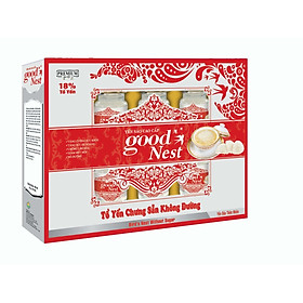 Nước Yến Sào Cao Cấp Good Nest Không Đường (6 Lọ x 70ml) 18% yến