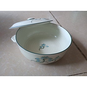 Mua Âu đựng cơm canh số to gốm sứ Bát Tràng