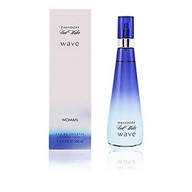 Cool Water Wave By Davidoff For Women. Eau De Toilette Spray 3.4-Ounces