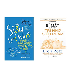 Combo Sách Luyện Trí Nhớ: Siêu Trí Nhớ + Bí Mật Của Một Trí Nhớ Siêu Phàm