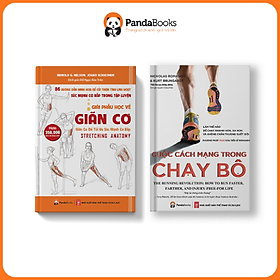 Hình ảnh Sách - combo 2 cuốn Cách mạng trong chạy bộ + Giải phẫu học về giãn cơ-Pandabooks