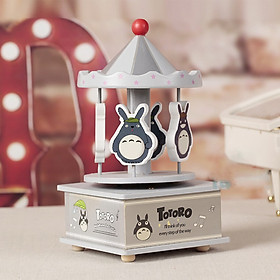 Nơi bán Hộp nhạc Gỗ Totoro Xám - Giá Từ -1đ