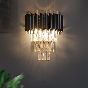 Mua Đèn gắn tường ANGAR pha lê 3 tầng sang trọng trang trí nội thất hiện đại - (103).
