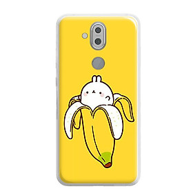 Ốp lưng dẻo cho Nokia 8.1 ( Nokia X7 2018) - 0384 BANANA - Hàng Chính Hãng